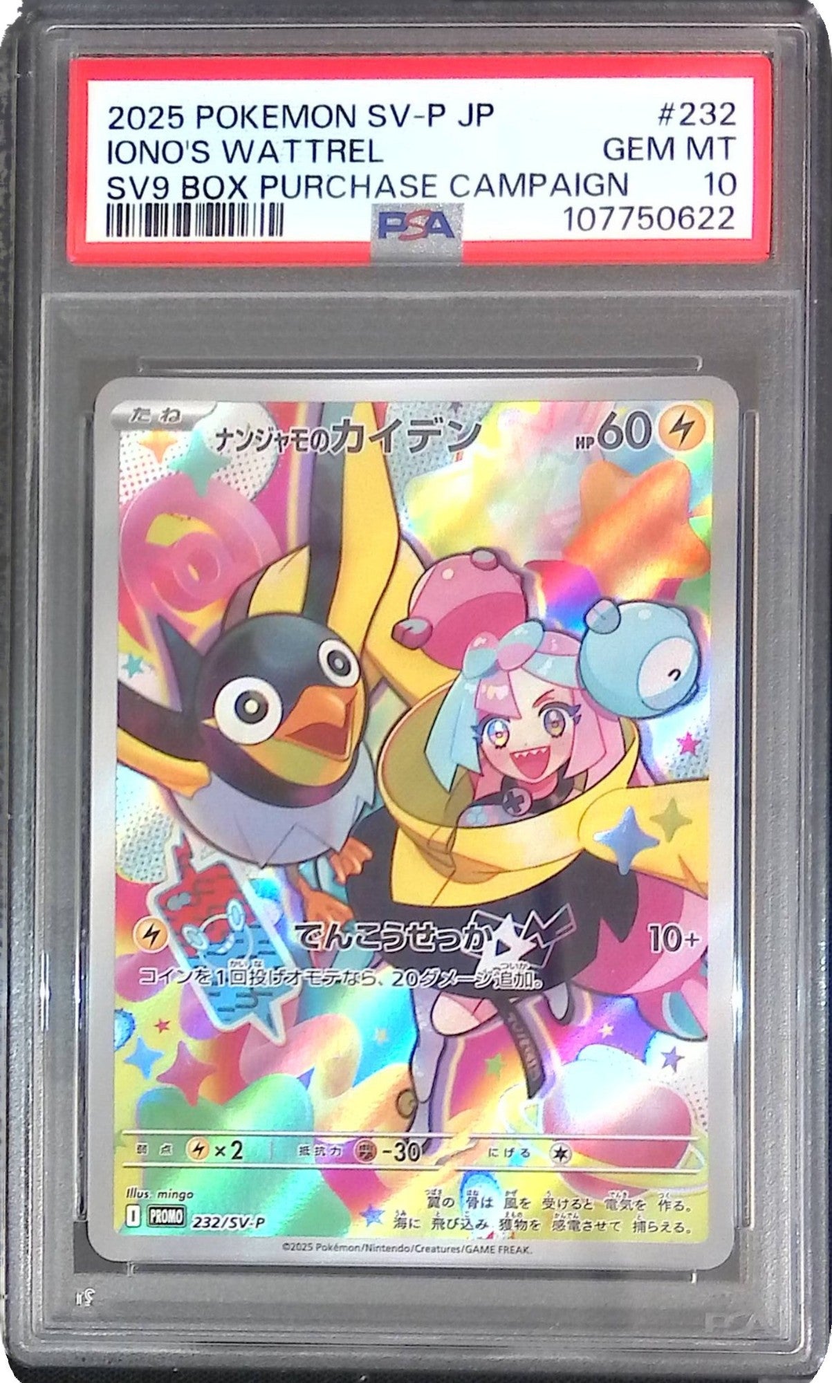 232/SV-P/PROMO ナンジャモのカイデン PSA10 107750622