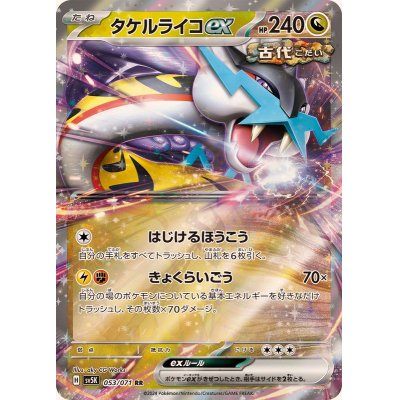 053/071/SV5K/B/RR Takeru Raiko ex