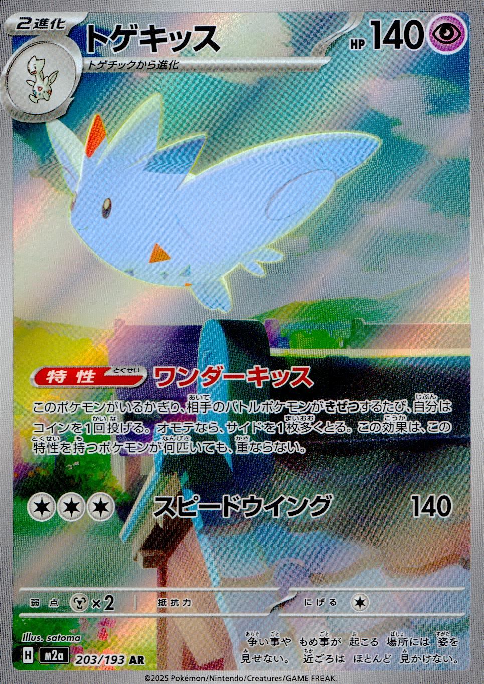 203/193/M2a/AR トゲキッス