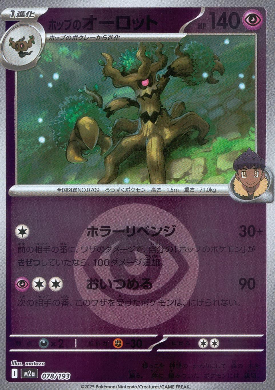 078/193/M2a/MB2 ホップのオーロット(エネルギーミラー)