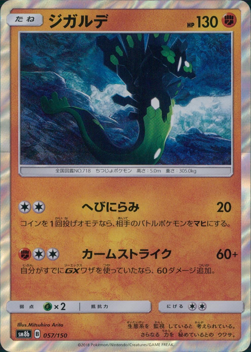 057/150/SM8B/ジガルデ