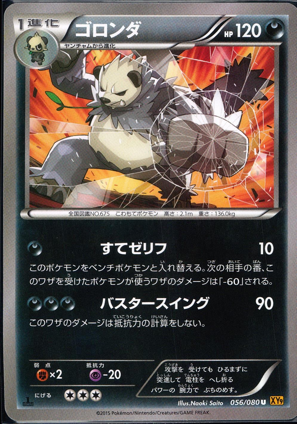 056/080/U/XY9/B ゴロンダ