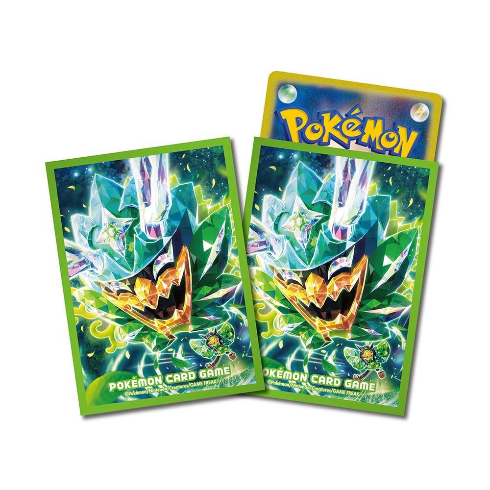 Pokemon Card Game Deck Shield Premium Gloss Terastar Ogrepon Green Noodles