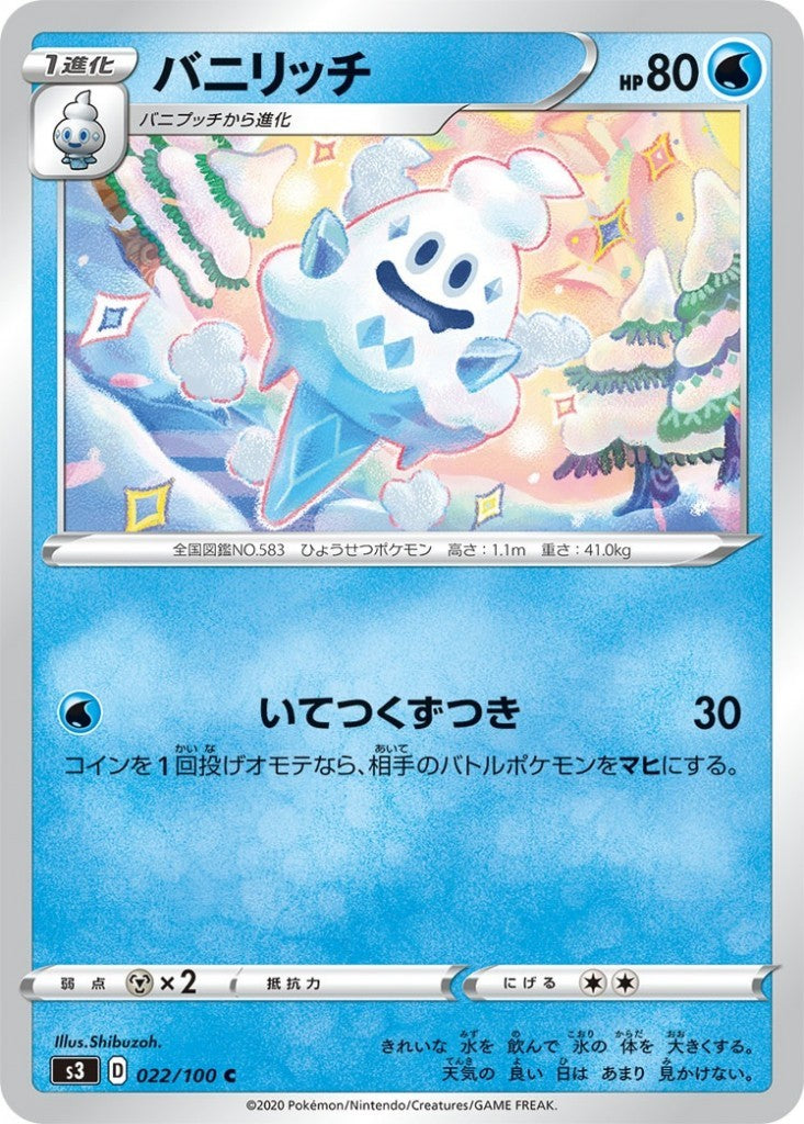 022/100/S3/B/C バニリッチ