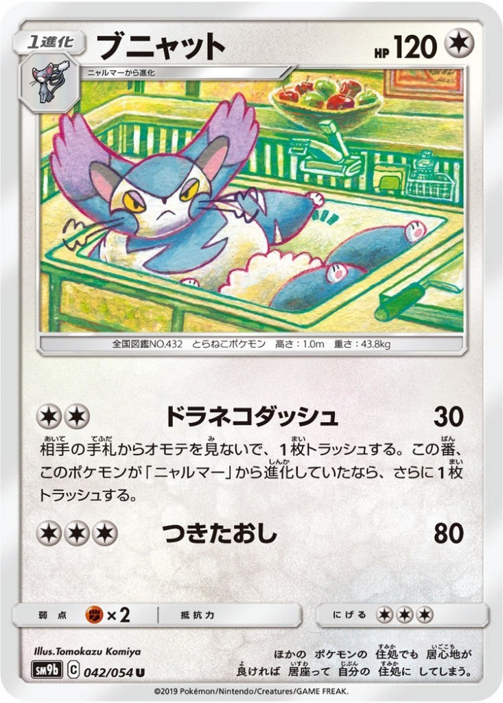 042/054/SM9B/B/U ブニャット
